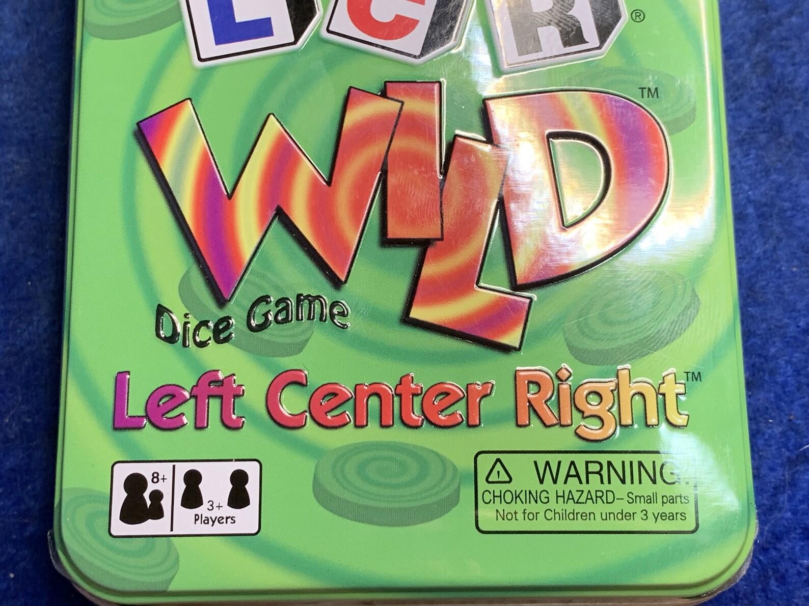 LCR Wild Green Tin Dice Game Instructions with 3 Dice 24 Etsy