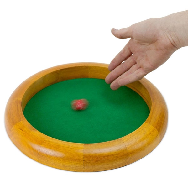 Wooden Dice Tray Etsy