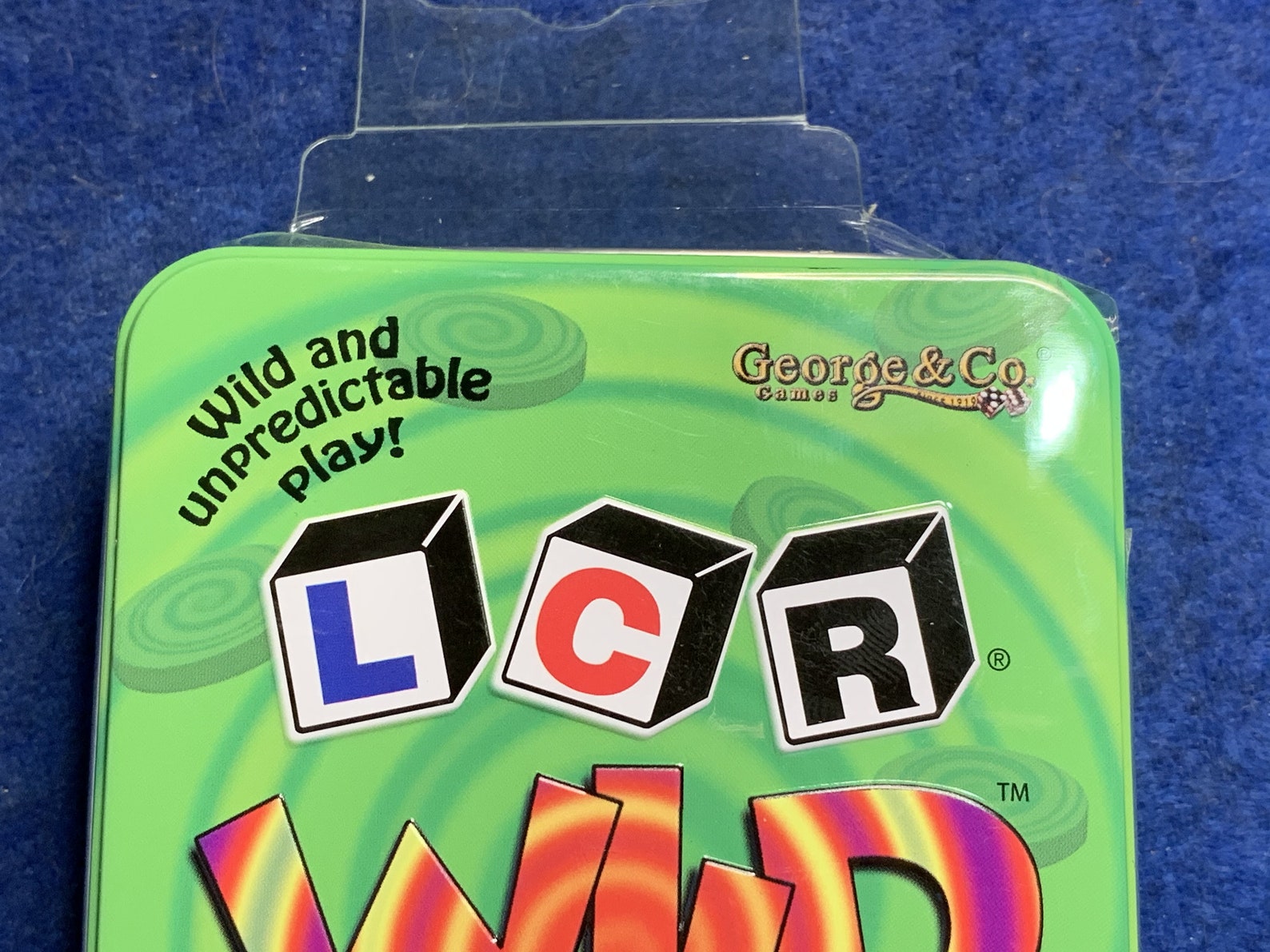 LCR Wild Green Tin Dice Game Instructions with 3 Dice 24 Etsy