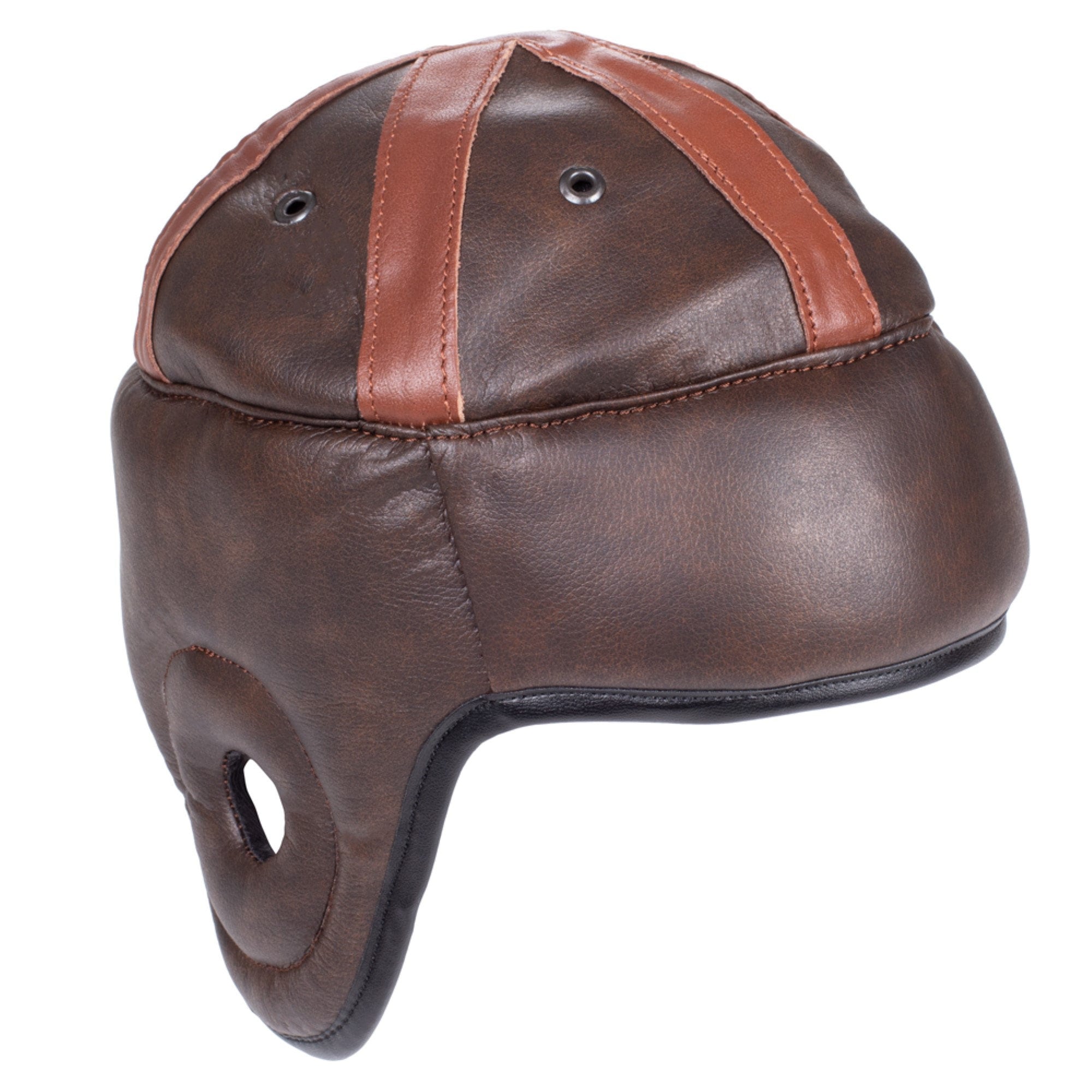 Vintage Leather Novelty Football Helmet Etsy