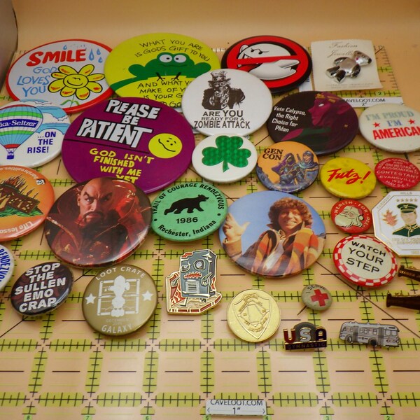Rare Buttons Pin Rare Vintage Pins - Etsy