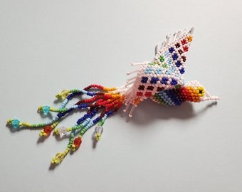 Beaded Hummingbird Pattern (tutorial only)