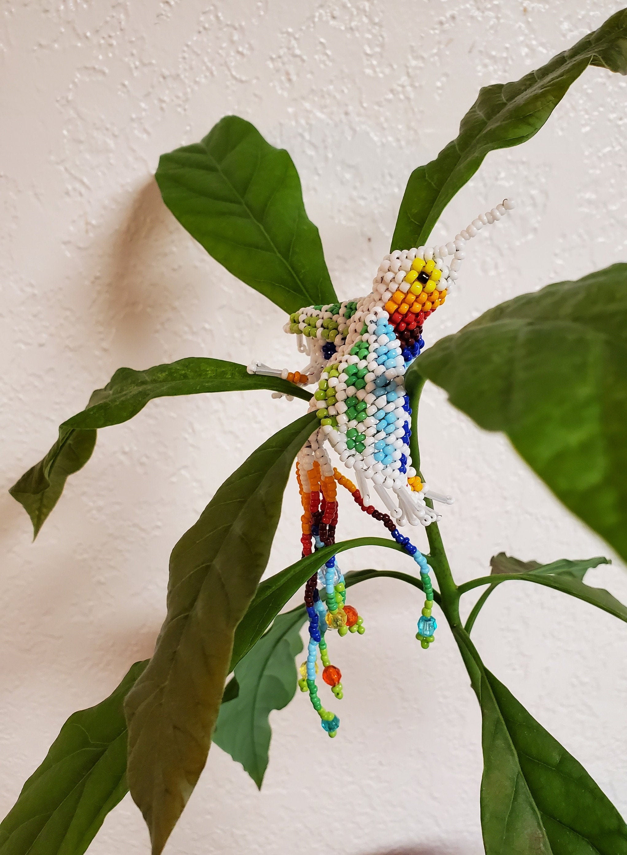 Beaded Hummingbird Pattern (tutorial Only) - Etsy