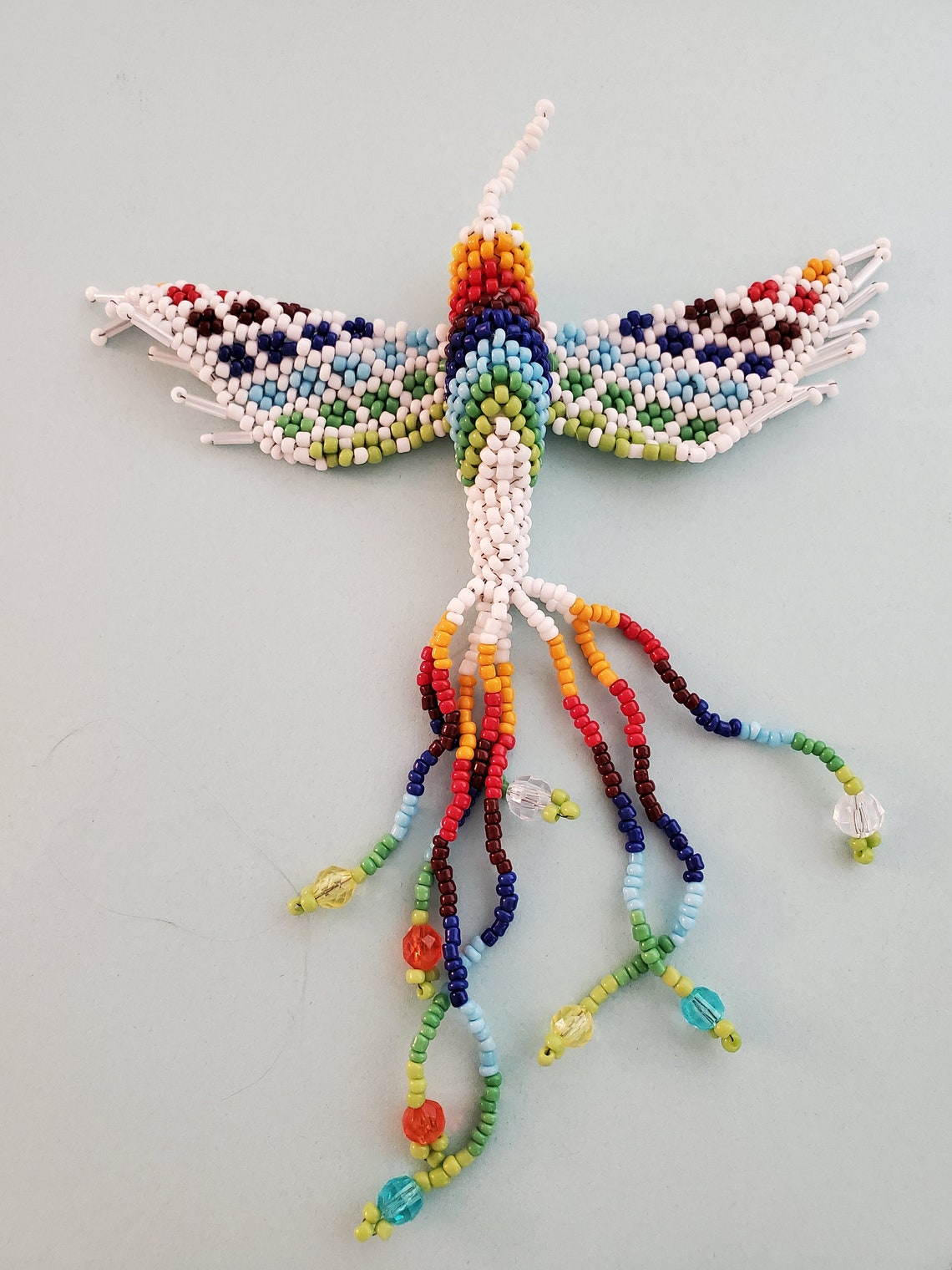 Beaded Hummingbird Pattern (tutorial Only) - Etsy