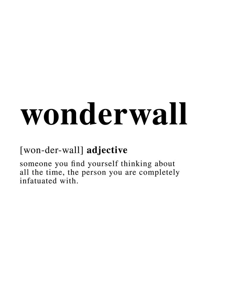wonderwall-definition-definition-print-dictionary-etsy
