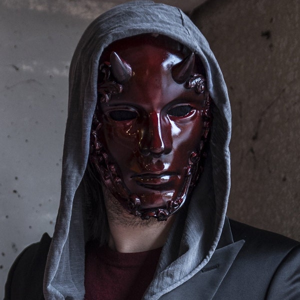 MR HELL (Resin Full-Face Venetian Mask)