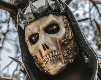 THE KING (Resin Full-Face Skull Mask)