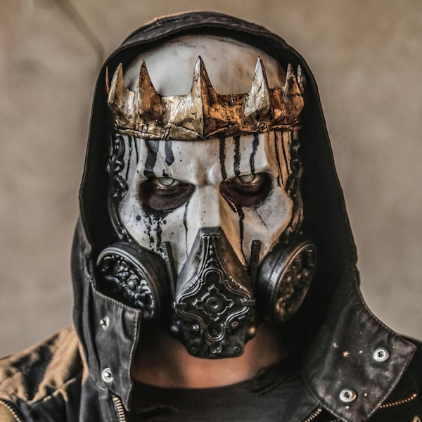 NUCLEAR KING (Resin Full-Face Skull Gas Mask)