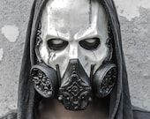 GASMASK 抹殺 7インチ SKELETON RECORDS S.R-001 THE DOCTOR (Resin Full-Face Skull Gas Mask) - Etsy 日本