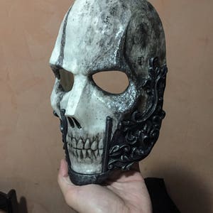 THE BARON Resin Full-Face Skull Mask image 7