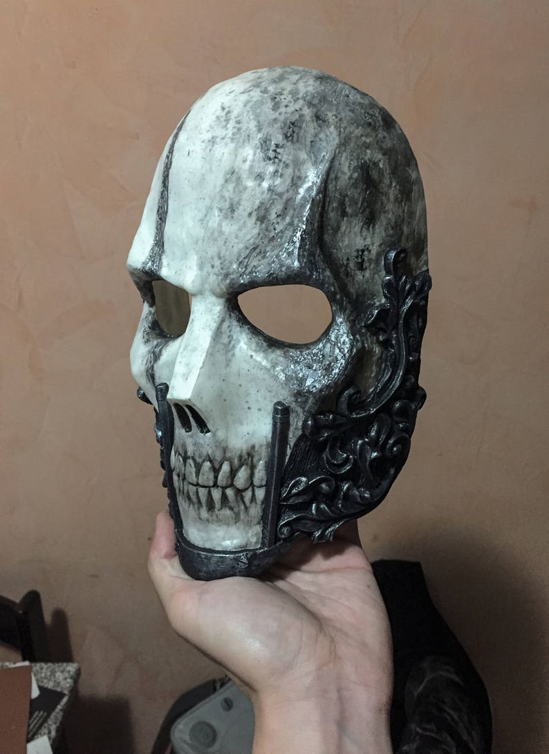THE BARON Resin Full-Face Skull Mask image 7