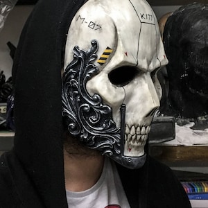 THE BARON Resin Full-Face Skull Mask image 8