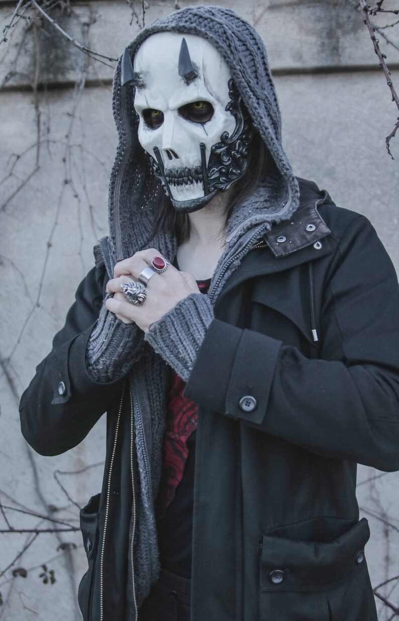 Resin Skull Full-Face Mask Limited Edition Mask- LUCIFER