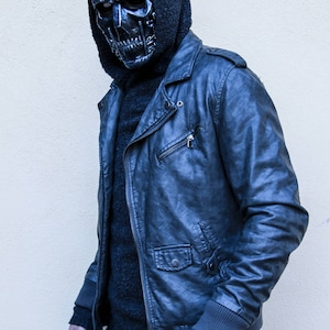 THE BARON Special Pure Iron Edition Resin Skull Full-Face Mask image 4