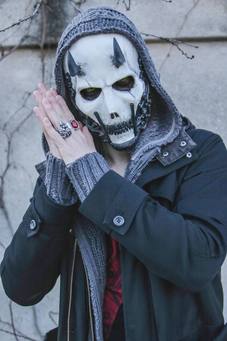 Resin Skull Full-Face Mask Limited Edition Mask- LUCIFER