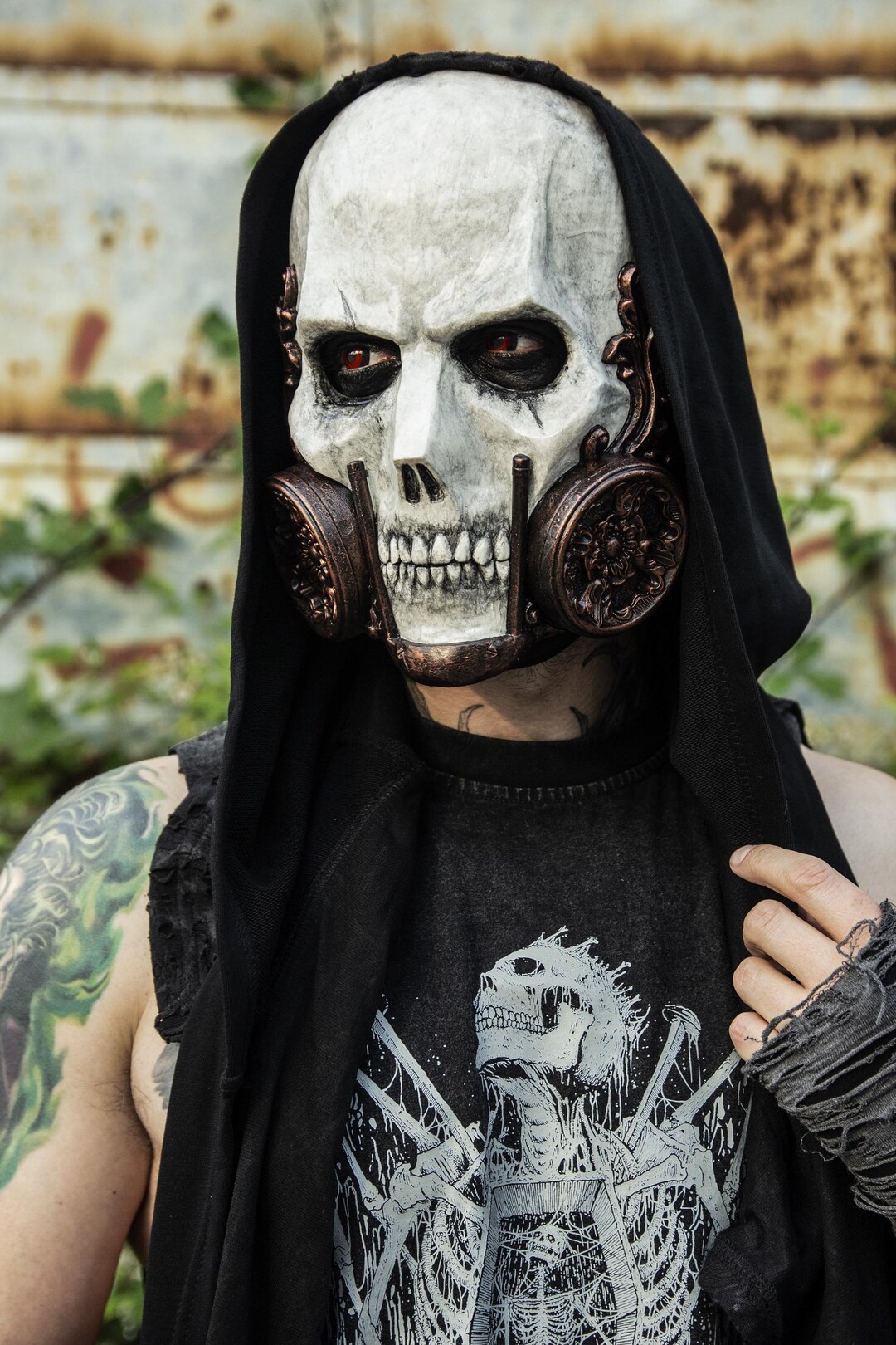 THE GATE KEEPER (resin Full-face Skull Gas Mask) - Etsy Canada