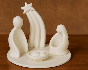 Natividad de piedra natural