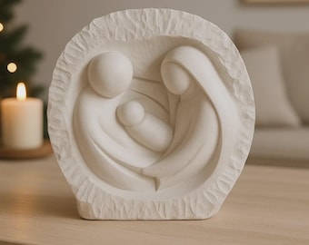 Nacimiento africano hecho a mano - Esteatita