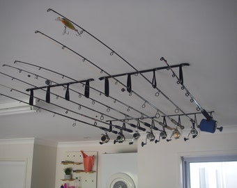 Rod Reel Storage Accessories Reel Rack Ceiling Mount Rod
