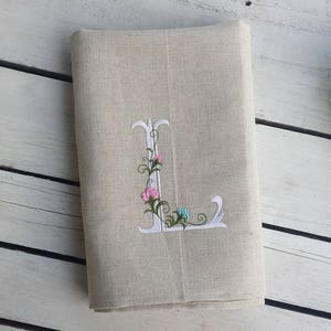 Personalized tea towel, personalized gift