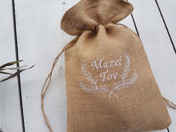 Mazel Tov Glass bag Mazel Tov bag,navy glass bag jewish traditional wedding smash glass pouch jewish traditional ceremony,couples gift