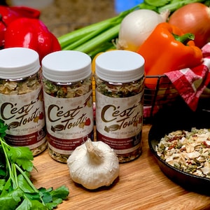 C&#39;est Tout Dried Trinity Mix With Garlic Triple Pack