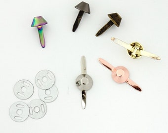 1/2″ Bucket Shaped Purse Feet (6)