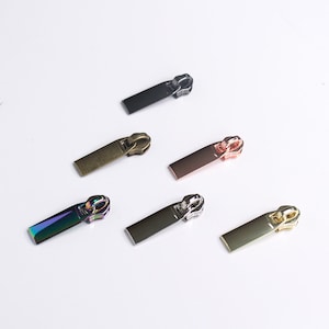 Size #3 Bar Zipper Pulls, Purse Zipper Pulls, Zipper Pulls