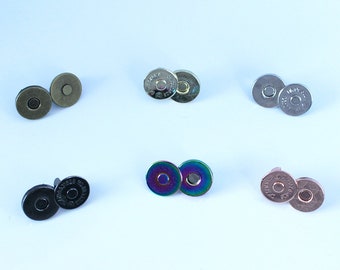 Slim Magnetic Snaps (10 Sets)