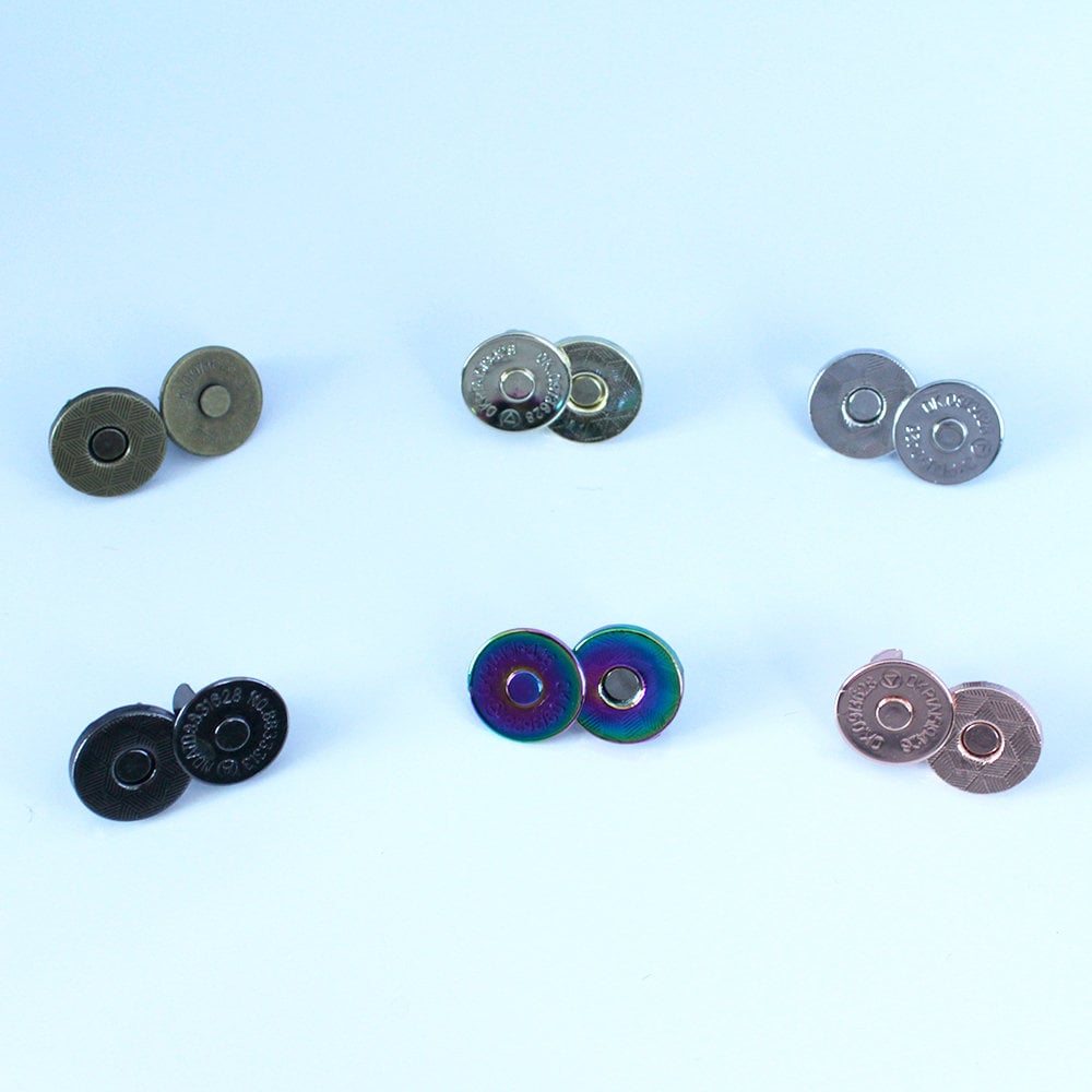LIGHTAOTAO 10pcs Magnetic Snap Button Magnetic Closure Press Studs Snap  Fastener Magnetic Buttons Sl…See more LIGHTAOTAO 10pcs Magnetic Snap Button