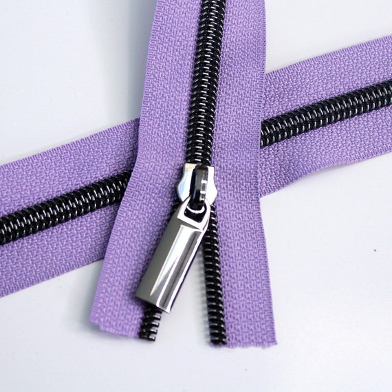 #5 Zippers by the Yard with Gunmetal Coil