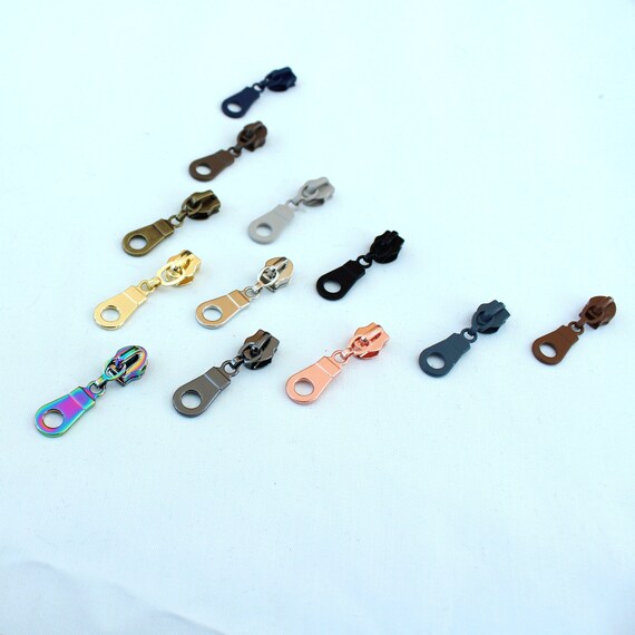 Non locking Zipper Pulls for Nylon Coil Zippers Purse Zipper Etsy