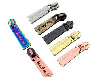Size #5 Handmade Zipper Pulls, Purse Zipper Pulls, Zipper Pulls