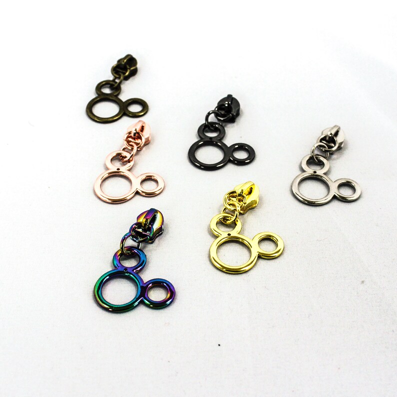 Size 5 Mmouse Zipper Pulls Zipper Pulls Purse Zipper Pulls Etsy