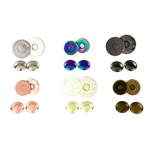 Magnetic Snap RIVETS (5 sets)