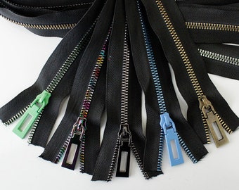 Size #5 Resin Zippers Bundle 2