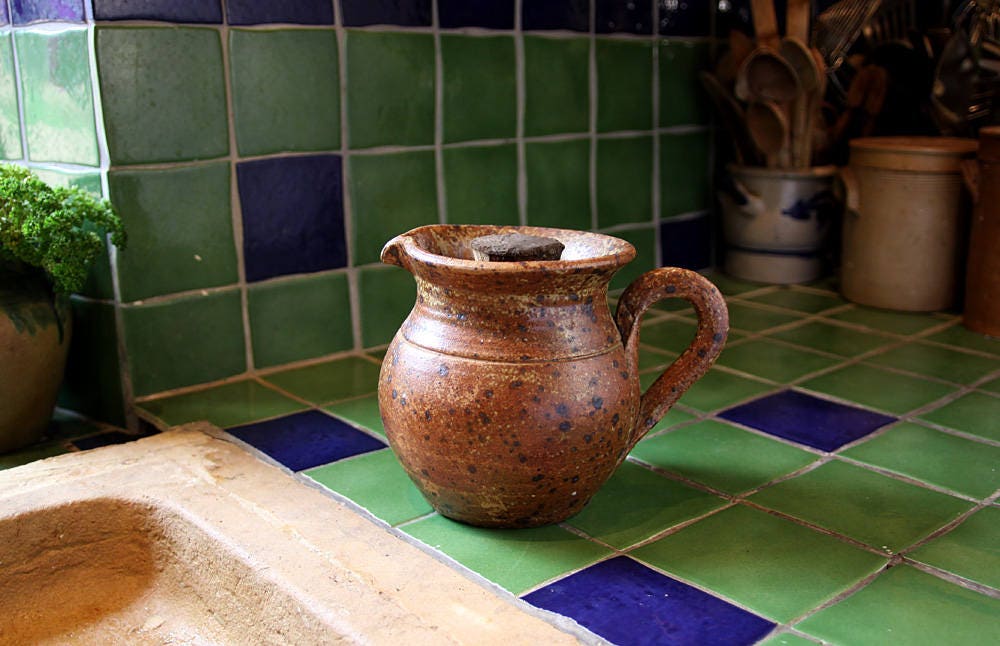 Pichet en Grès avec Réserve de Glace