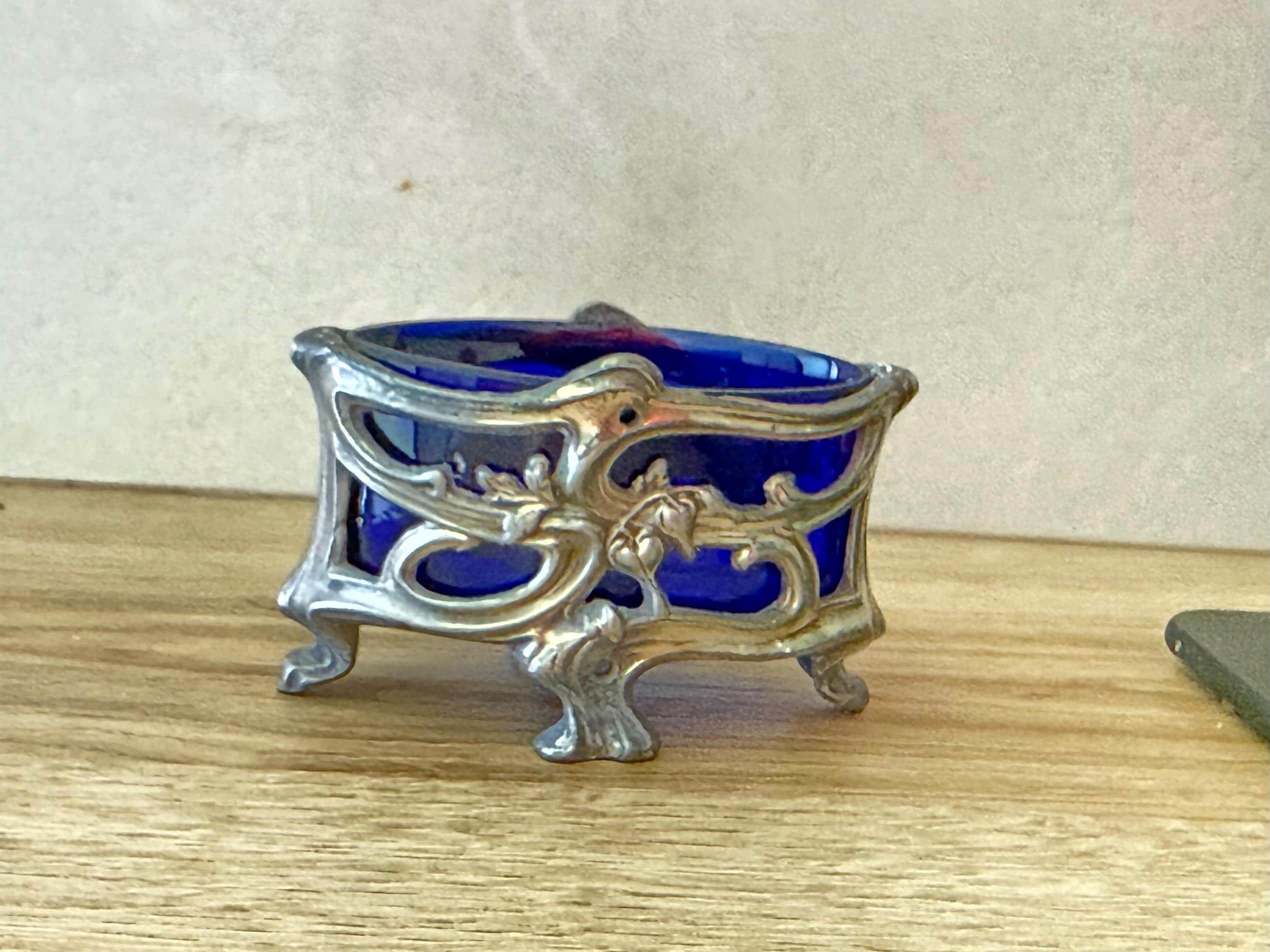 Saleron en verre vintage #2 - Brocante et Déco Chic