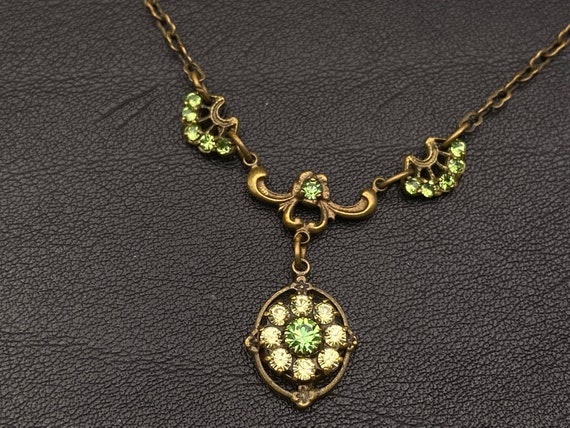 KENNY MA San Francisco Swarovski crystal necklace… - image 9