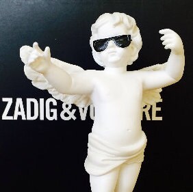 Cool Angel in Sunglasses Zadig and Voltaire - Etsy Cool Angel in Sunglasses Zadig and Voltaire - Etsy