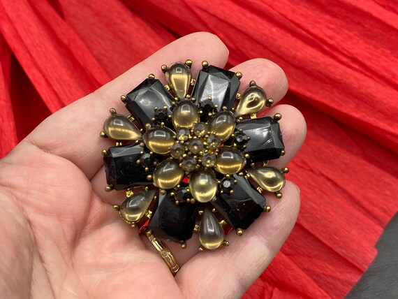 Broche Florale En Strass En Forme De Fleur Pour Vêtements De