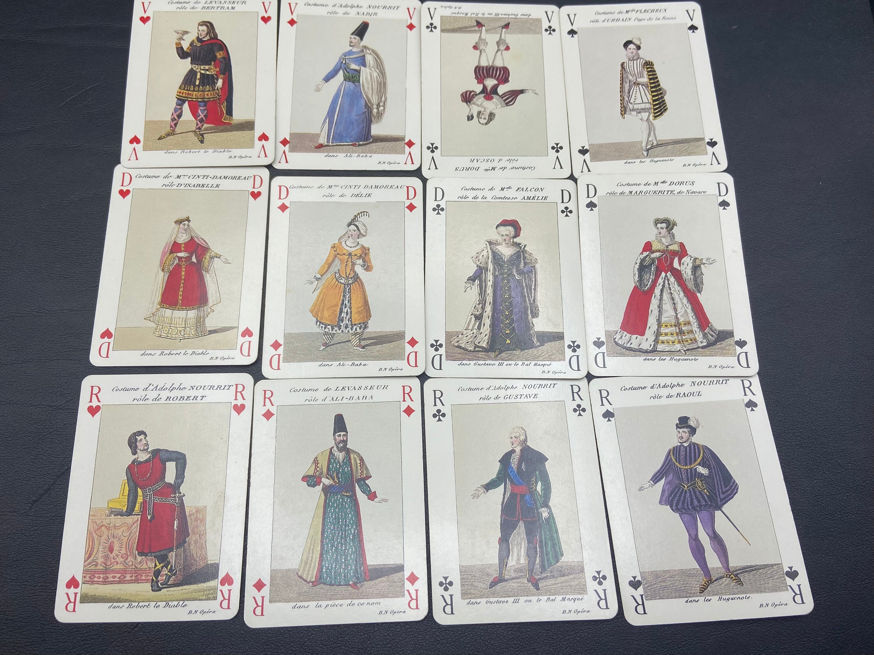 Jeu de Cartes Des Operas Romantiques. de Bibliotheque - Musée L'opera Paris
