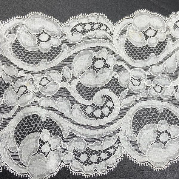 Vintage white whipped cream lace.