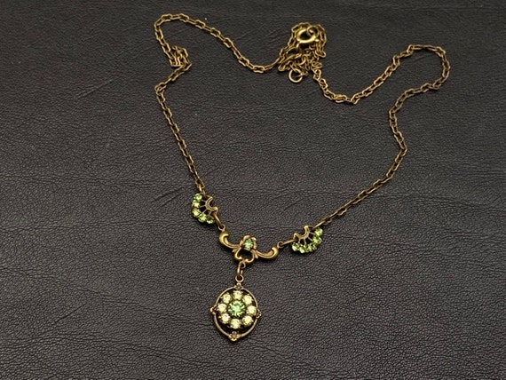 KENNY MA San Francisco Swarovski crystal necklace… - image 1