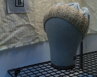 crown headband, one size, beige, duck egg blue, keep your/their ears warm