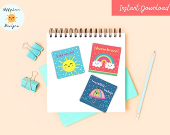 Spanish Reward Stickers: ESL Teacher Printable (Digital Download)