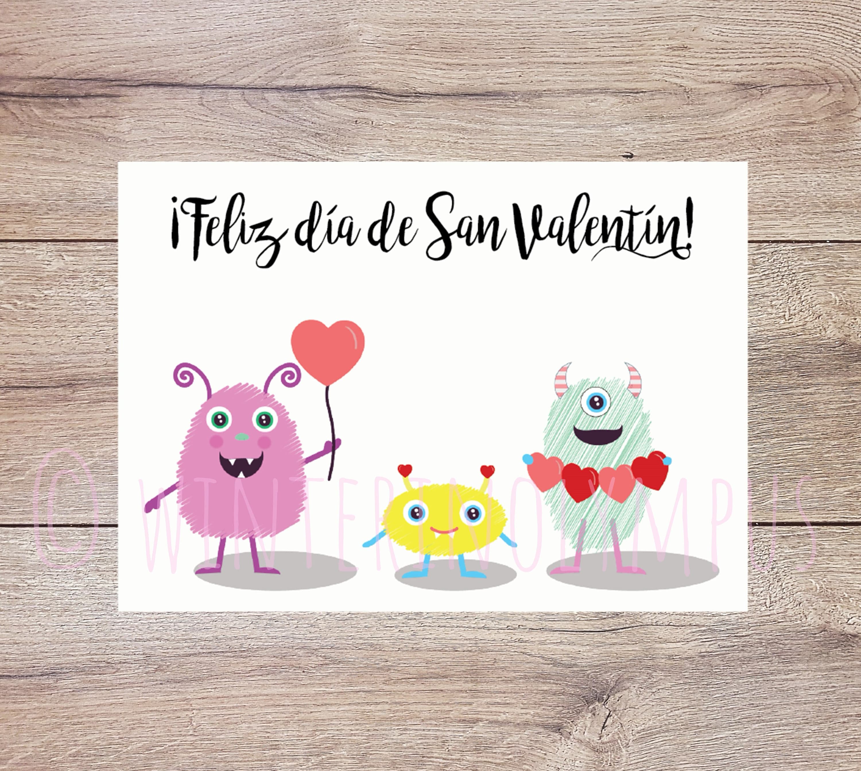 Spanish Valentine s Greeting Card Printable With Etsy spanish-valentine-s-greeting-card-printable-with-etsy