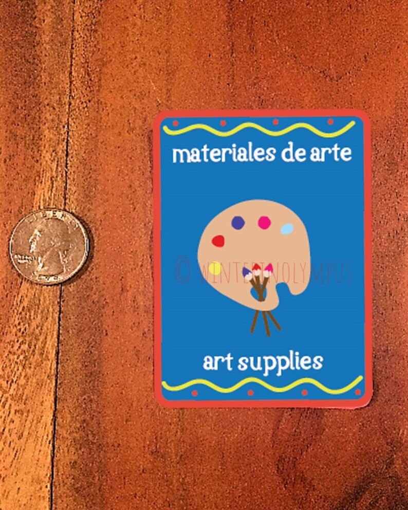 Bilingual SpanishEnglish Toy Storage Labels Printable for Etsy España