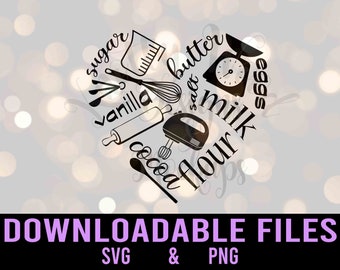 Download Baking Heart Svg Etsy