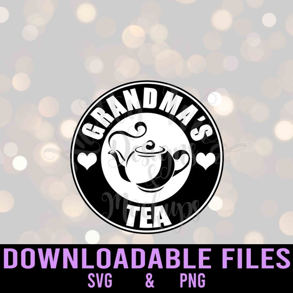 Download Grandma Svg Tea Cup Svg Downloadable Design File Svg